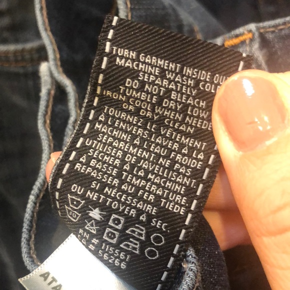 7FAM Men’s The Straight Jeans Size 34, Inseam 30 - Picture 8 of 8